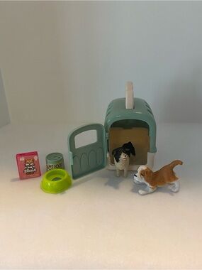 Pet Dog Carrier Playset with Accessories